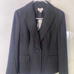 Ann Taylor Loft Pin Striped Blazer